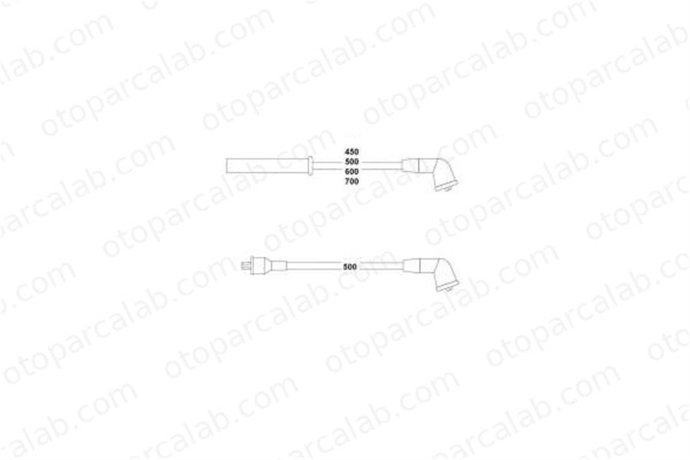 HELLUX HBK3539 Buji Kablosu MAZDA 323 C IV 323 F IV 8BBE18140 18119A