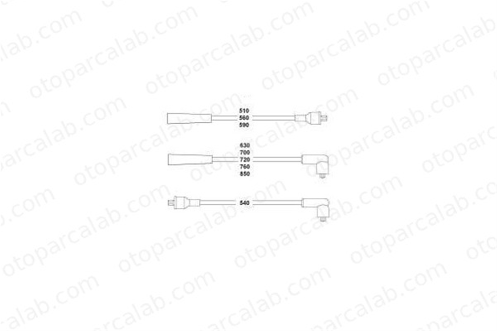 HELLUX HBK3605 Buji Kablosu LAND ROVER RANGE ROVER I DISCOVERY I RTC6551 ETC6484