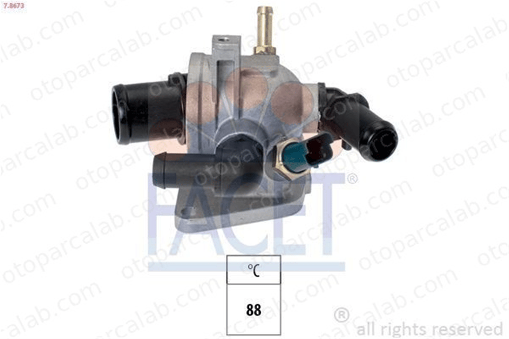 HELLUX HTR.251001 Termostat FIAT DOBLO Cargo DOBLO Minibüs/Otobüs 55202373 55194271