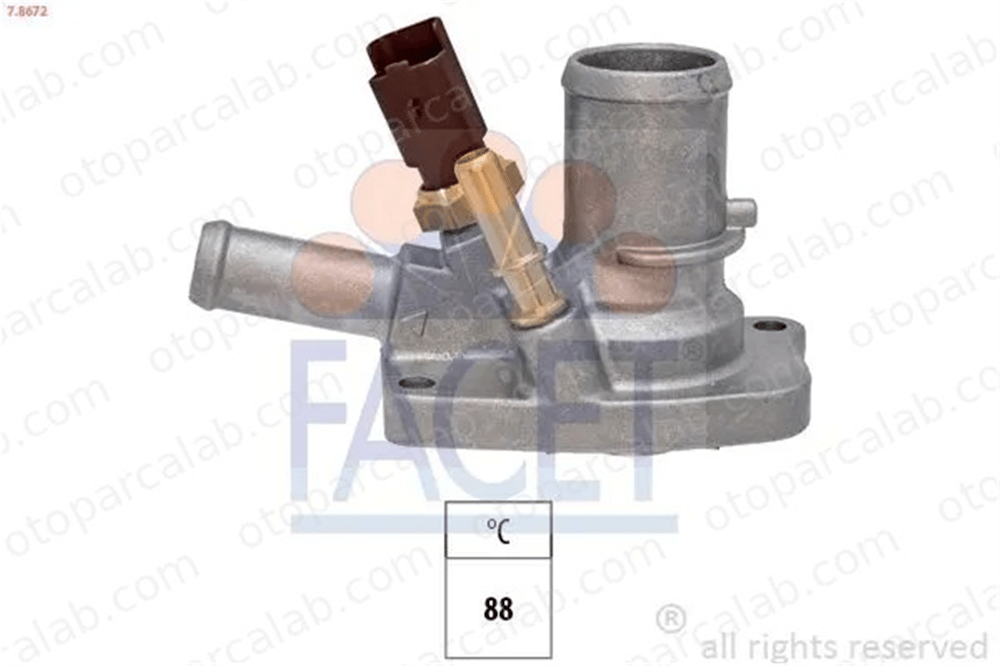 HELLUX HTR251003 Termostat FIAT PUNTO PANDA 55250824 55194029