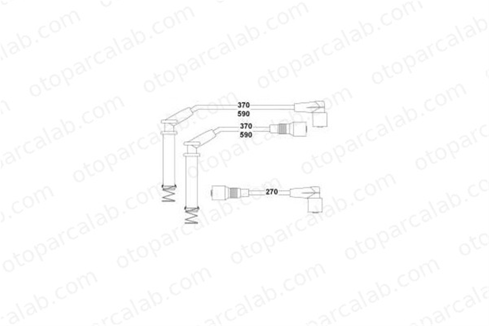 HELLUX LPG3246 Buji Kablosu OPEL VECTRA A VECTRA A Hatchback 1612558 90350542