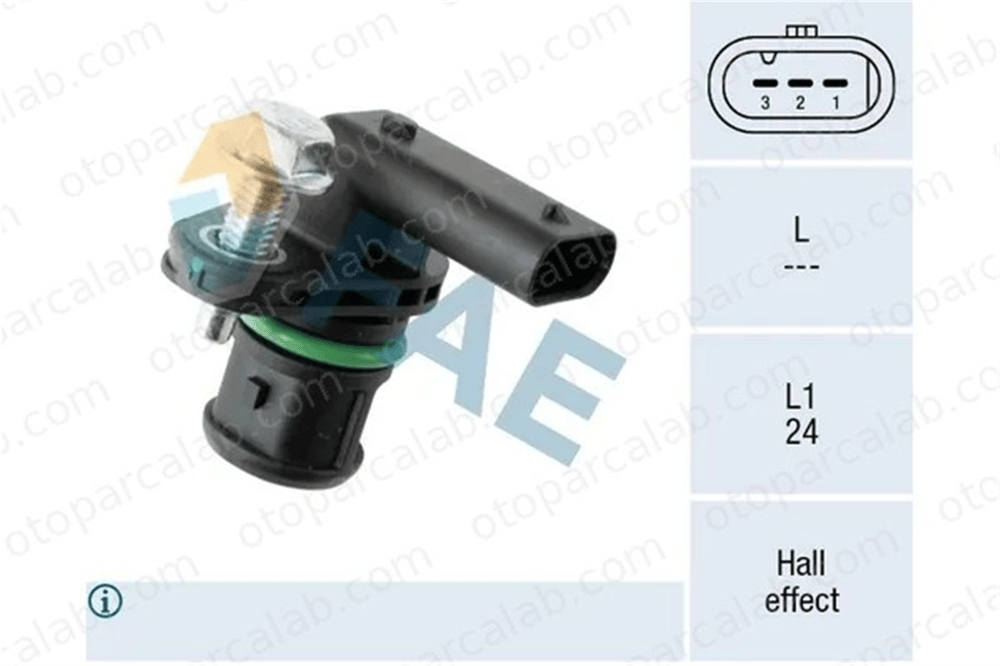 HITACHI 131794 Eksantrik Devir Sensörü OPEL ASTRA K ASTRA K Sports Tourer 95530783 55580466