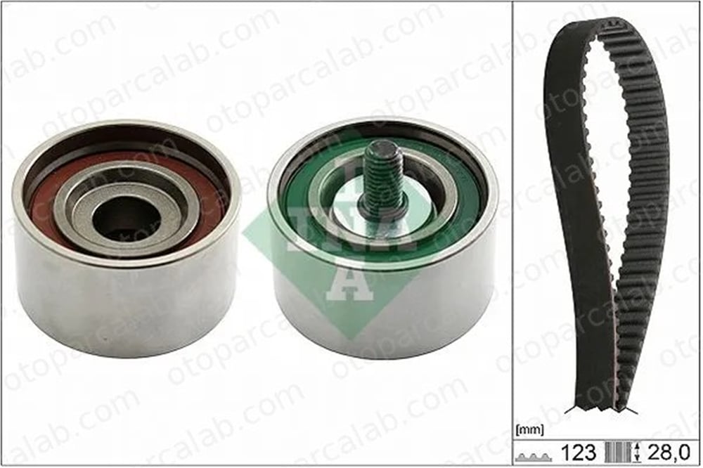 INA 530 0502 10 Triger Kayış Seti HYUNDAI TUCSON KIA SPORTAGE II 2431227000 2431227250