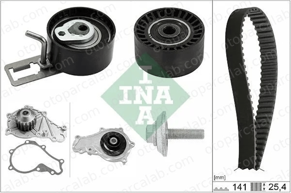 INA 530 0578 30 Triger Kayış Seti CITROËN BERLINGO Kasa/büyük limuzin PEUGEOT PARTNER Kasa/büyük limuzin 1684891780 1613561980