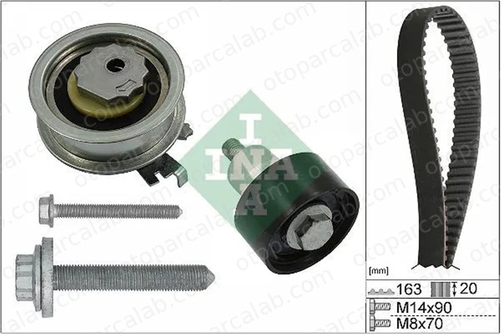 INA 530 0592 11 Triger Kayış Seti VW GOLF VII GOLF VII Variant 4E198119 04E198119