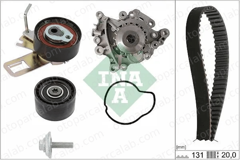 INA 530 0760 30 Triger Kayış Seti CITROËN BERLINGO Kasa/büyük limuzin C3 AIRCROSS II 1628926180 1638159680