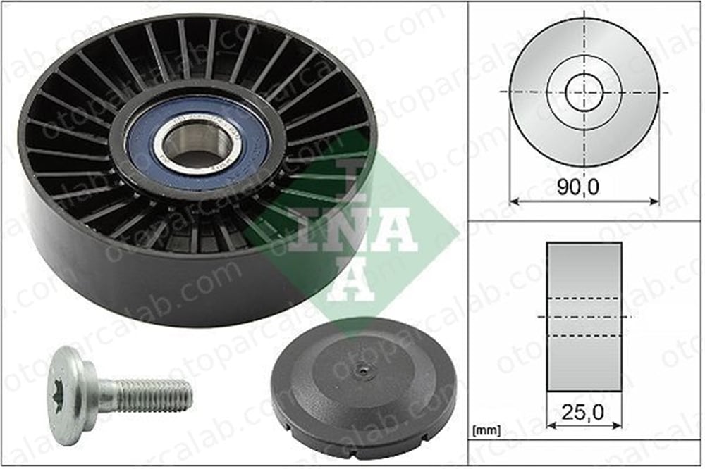 INA 532 0138 10 Vantilatör Kayış Gergi Rulmanı PEUGEOT 405 I Break CITROËN XANTIA 575120 00 005 751 20