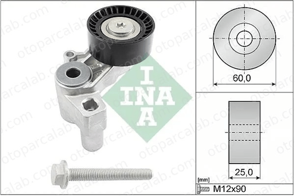 INA 534 0100 20 Vantilatör Kayış Gergi Rulmanı PEUGEOT 306 Hatchback 306 575130 00 005 751 30