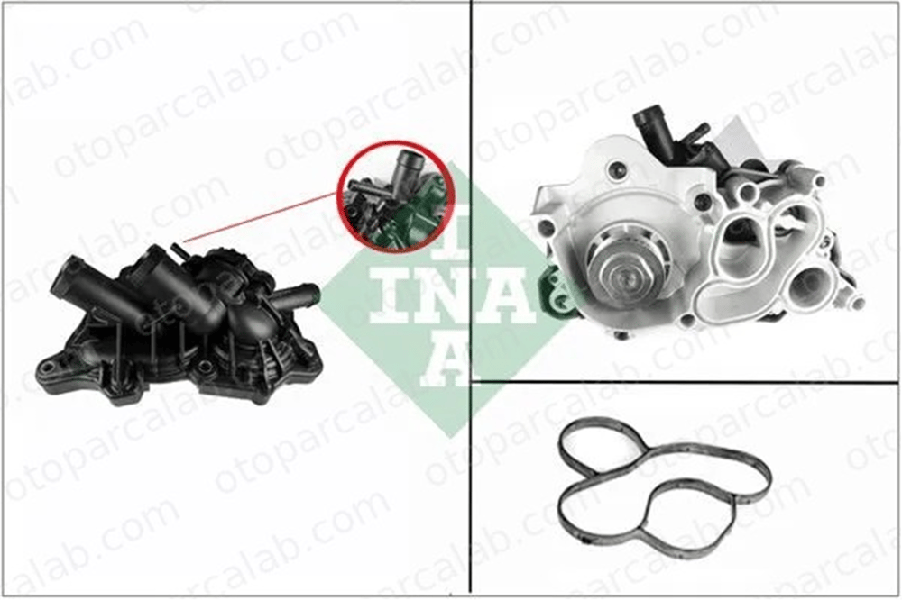 INA 538 0363 10 Devirdaim Su Pompası VW GOLF VII GOLF VII Variant 4E121600AL 04E121600AL