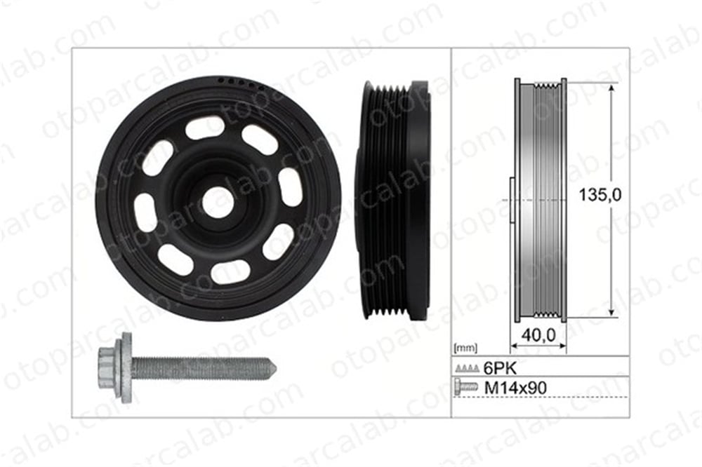 INA 544 0184 20 Krank Kasnak VW GOLF VII GOLF VII Variant 4C105243B 04C 105 243 B
