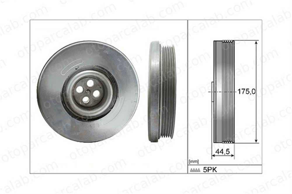 INA 544 0604 10 Krank Kasnak MERCEDES-BENZ CLA Coupe A-SERISI A6510353112 A6510350112