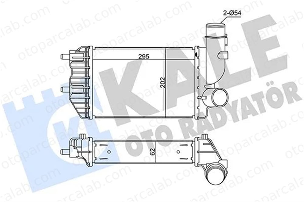 KALE 343500 Turbo Radyatörü PEUGEOT BOXER Minibüs/Otobüs BOXER Panelvan/Van 1307012080 384E4