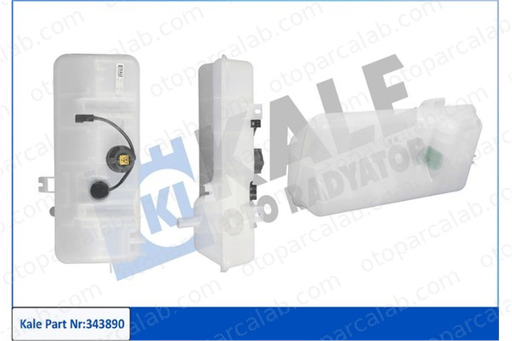 KALE 343890 Radyatör Yedek Su Deposu PEUGEOT BOXER Minibüs/Otobüs BOXER Panelvan/Van 1323J6 1364527080