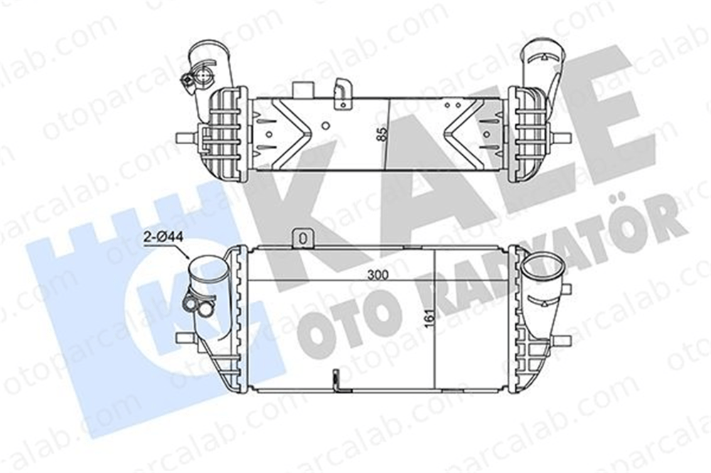 KALE 350785 Turbo Radyatörü HYUNDAI i30 i30 Coupe 282712A640 282712A650