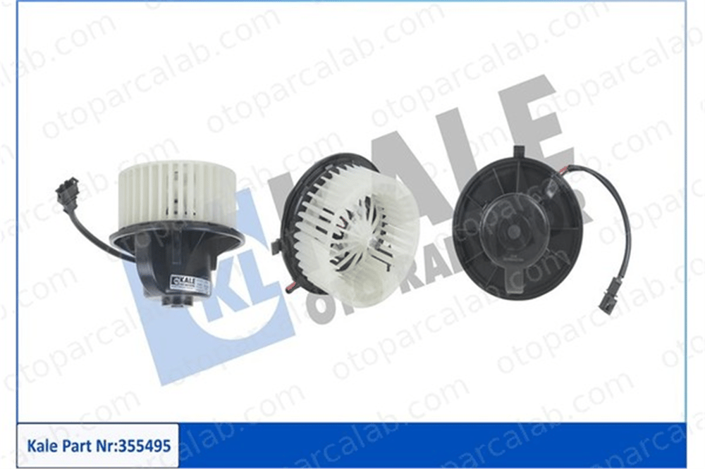KALE 355495 Kalorifer Motoru VW TRANSPORTER T4 Panelvan/Van TRANSPORTER T4 Minibüs/Otobüs 701819021B 703820022
