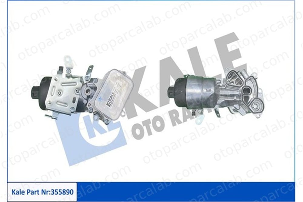 KALE 355890 Motor Yağ Soğutucu CITROËN BERLINGO Kasa/büyük limuzin PEUGEOT PARTNER Kasa/büyük limuzin 3646429 9801622280