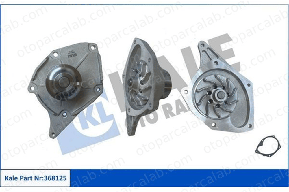 KALE 368125 Devirdaim Su Pompası RENAULT KANGOO Express CLIO III 7701475995 7701478031