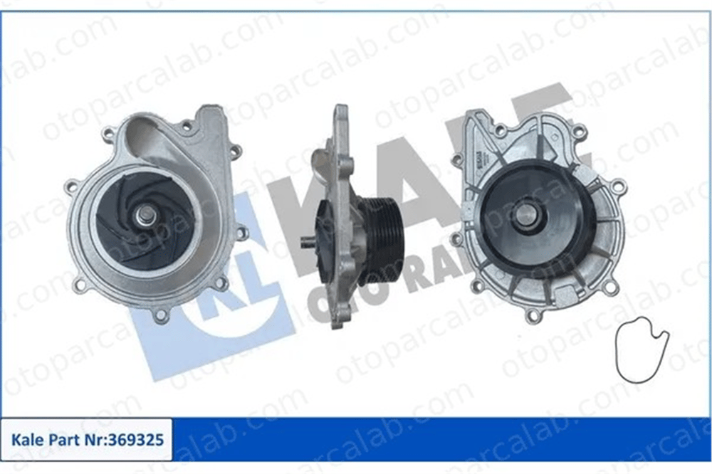 KALE 369325 Devirdaim Su Pompası GAZ GAZELLE NEXT Minibüs/Otobüs GAZELLE NEXT Panelvan/Van 5269784 5269897