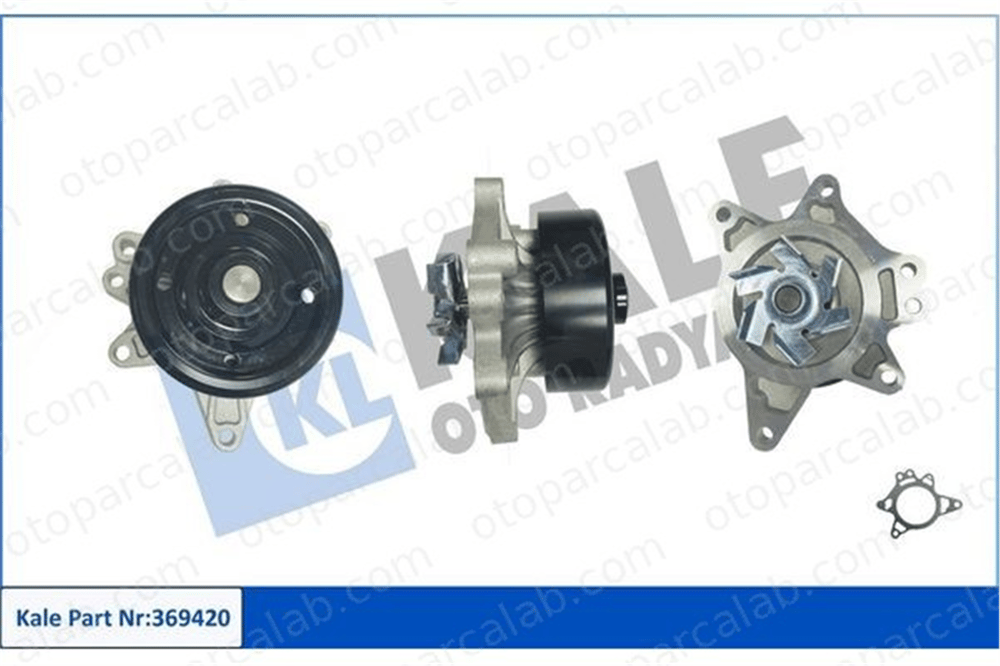 KALE 369420 Devirdaim Su Pompası TOYOTA AVENSIS AVENSIS Station wagon 1610009080 1610029415