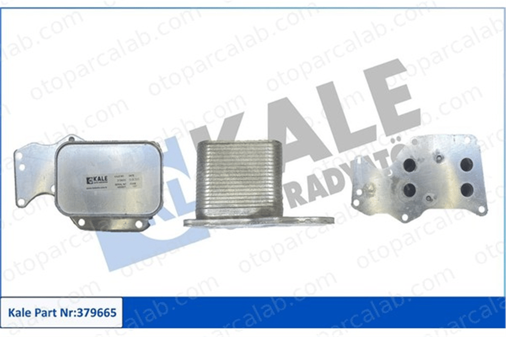 KALE 379665 Motor Yağ Soğutucu BMW 5 1 11428585624 11428574003