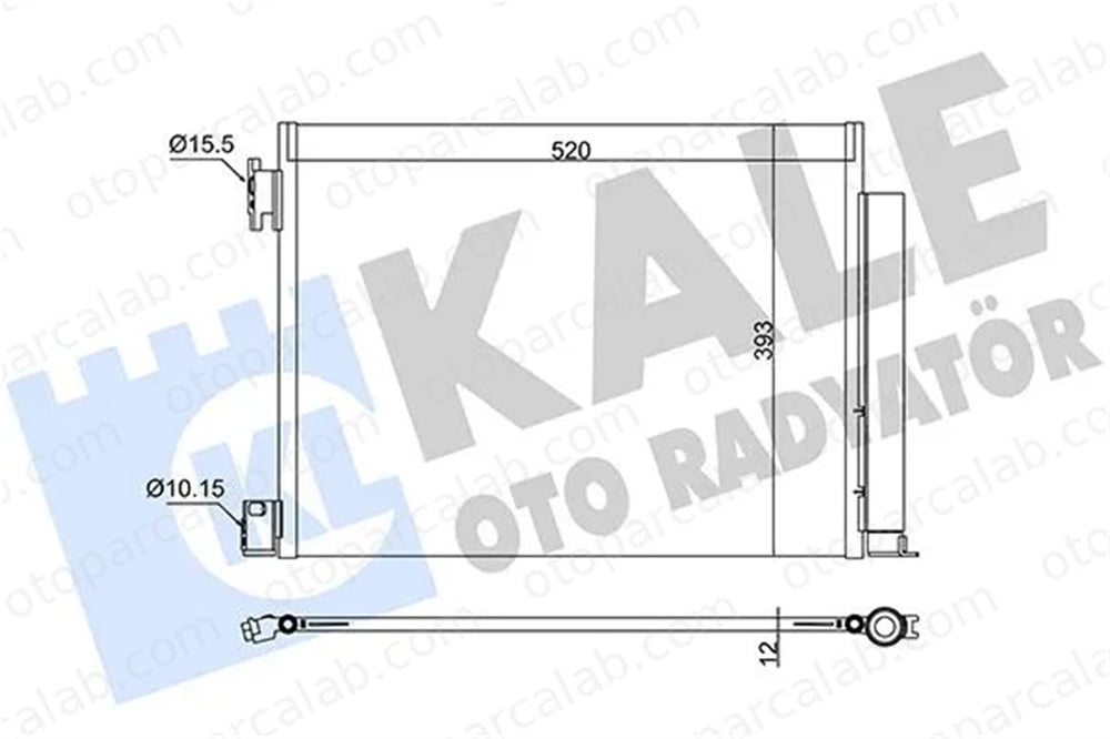 KALE 382560 Klima Radyatörü NISSAN MICRA V RENAULT CAPTUR II 921005FA0A