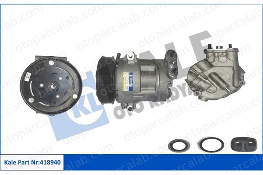 KALE 418940 Klima Kompresörü FIAT 500L TIPO Sedan 51883101 0000051883101