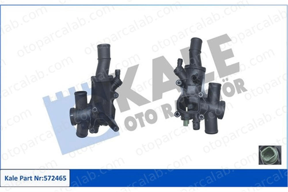 KALE 572465 Termostat Gövdesi FORD GALAXY II CITROËN C8 1373385 1336Y9