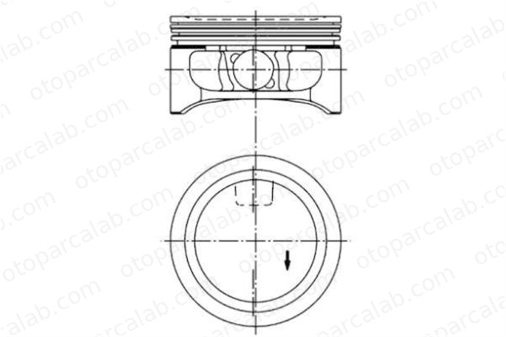 KING PISTON 18-3010710 Piston (86.00MM-STD) OPEL ASTRA G Cabrio ASTRA G Coupe 622049 9200281