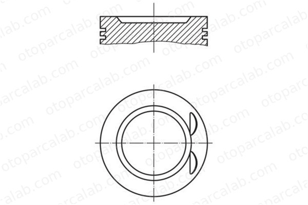 KING PISTON 18-3010780 Piston (86.00MM-STD) OPEL ASTRA F ASTRA F Hatchback 623414 623415