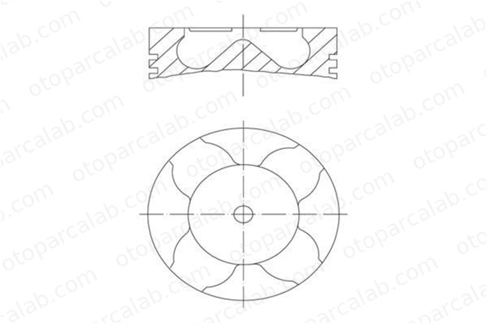 KING PISTON 18-3050973 Piston (84.00MM-0.50) OPEL ASTRA G Hatchback ASTRA G Kombi van 624148 623130