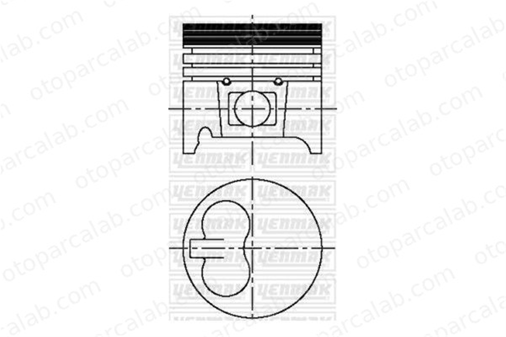 KING PISTON 18-7550422 Piston (77.00MM-0.40) CITROËN SAXO SAXO Hatchback van 62738 203151