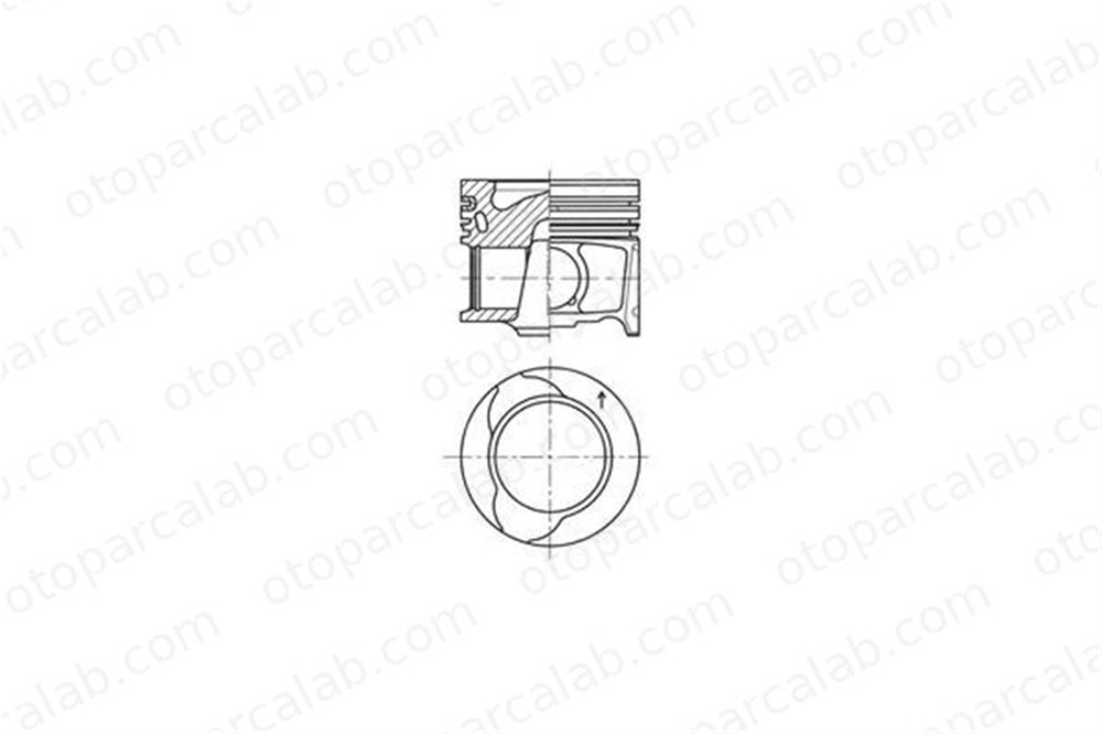 KING PISTON 18-8050843-20 Piston (76.00MM-0.50) (0.20MM KISA) MERCEDES-BENZ CITAN Kasa/büyük limuzin CITAN MPV 120A11104R 120A13419R
