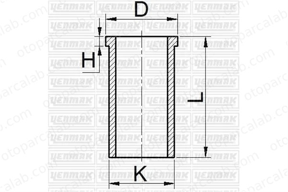 KING PISTON G82501460K-1M Gömlek (82.50MM-0.50) FORD TOURNEO CONNECT TRANSIT CONNECT 14-020771.00