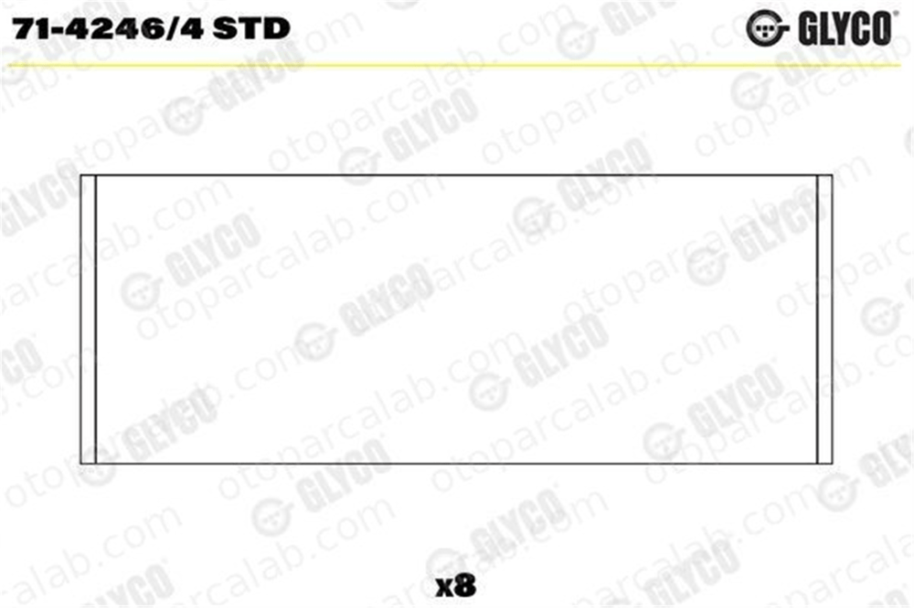 KOLBENSCHMIDT 37085600 Kol Yatak (STD) SEAT LEON ST SKODA OCTAVIA III 77873600