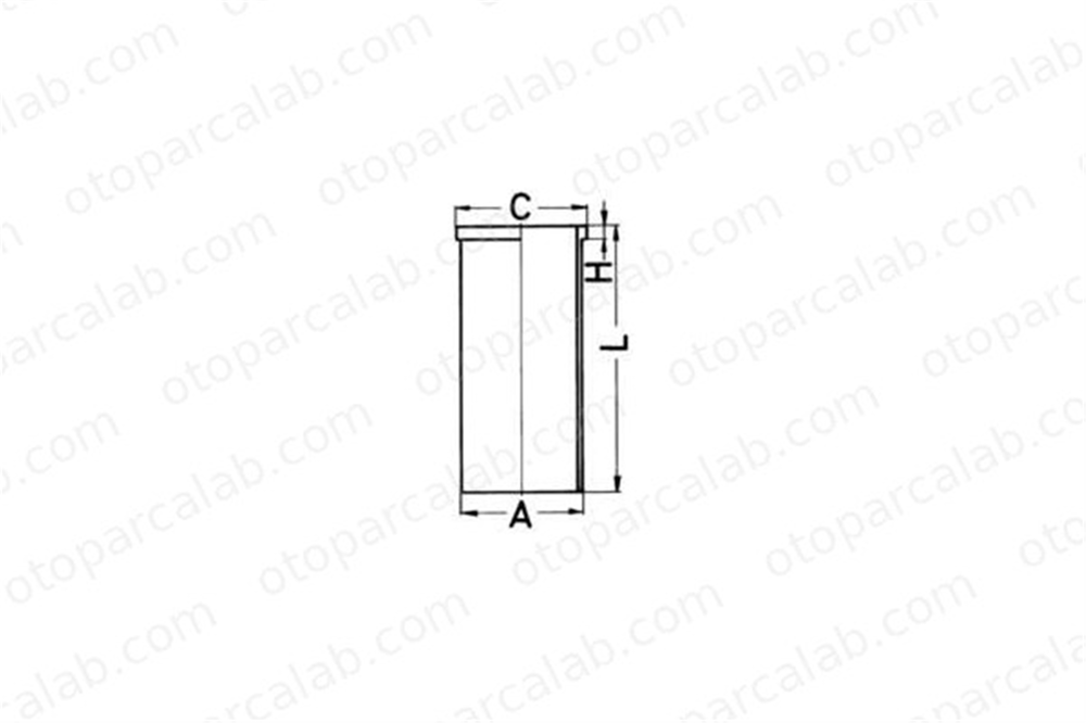 KOLBENSCHMIDT 88588190 Piston (87.00MM-STD) MERCEDES-BENZ 123 Sedan /8 6150110510 6150110910