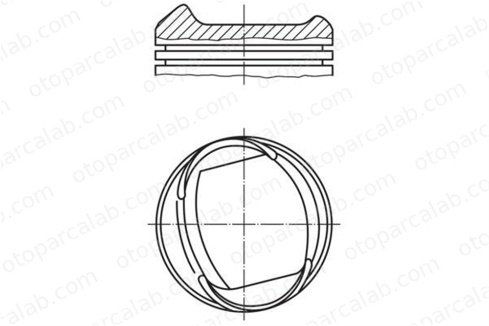 KONEKS 212302 Piston (79.97MM-0.50) FORD ESCORT III ESCORT IV Cabrio 93363620