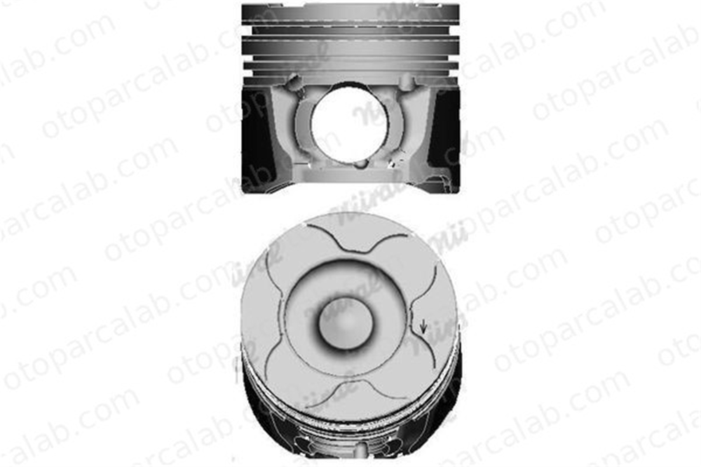 KONEKS 229395 Piston (75.00MM-STD) (0.20MM KISA) PEUGEOT PARTNER Kasa/büyük limuzin CITROËN BERLINGO MULTISPACE 1455691 628R4