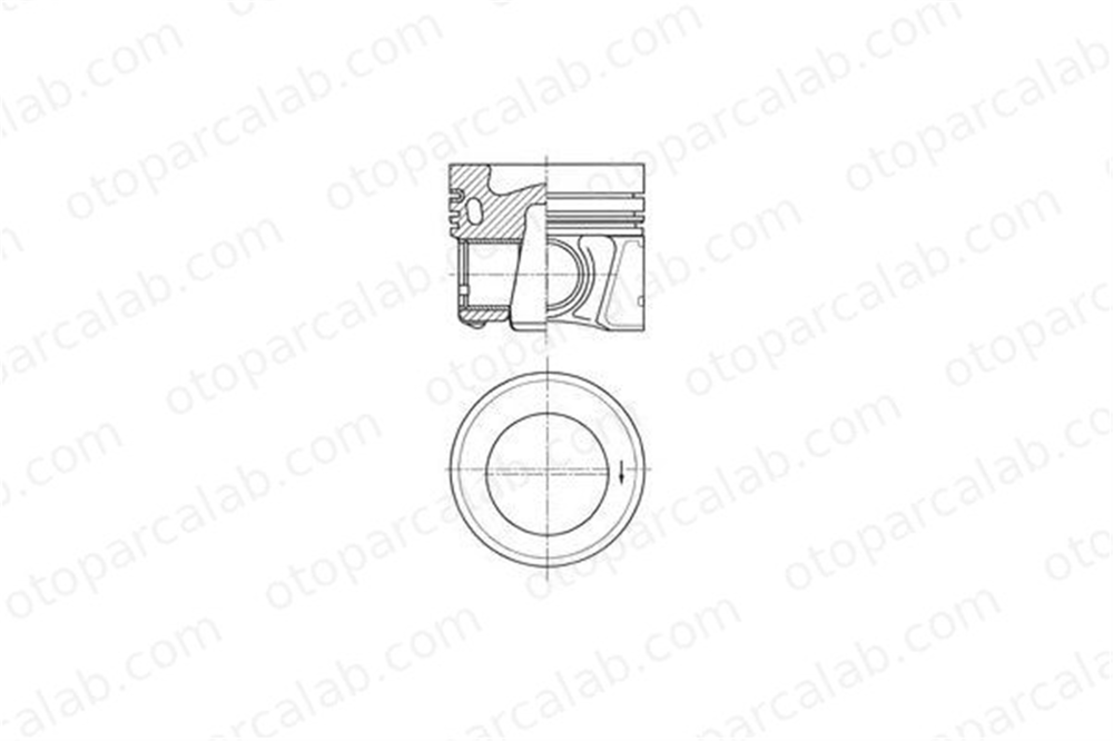 KONEKS 239392 Piston (81.50MM-0.50) AUDI Q3 A3 Limousine 4L107065AM 4L107065AN
