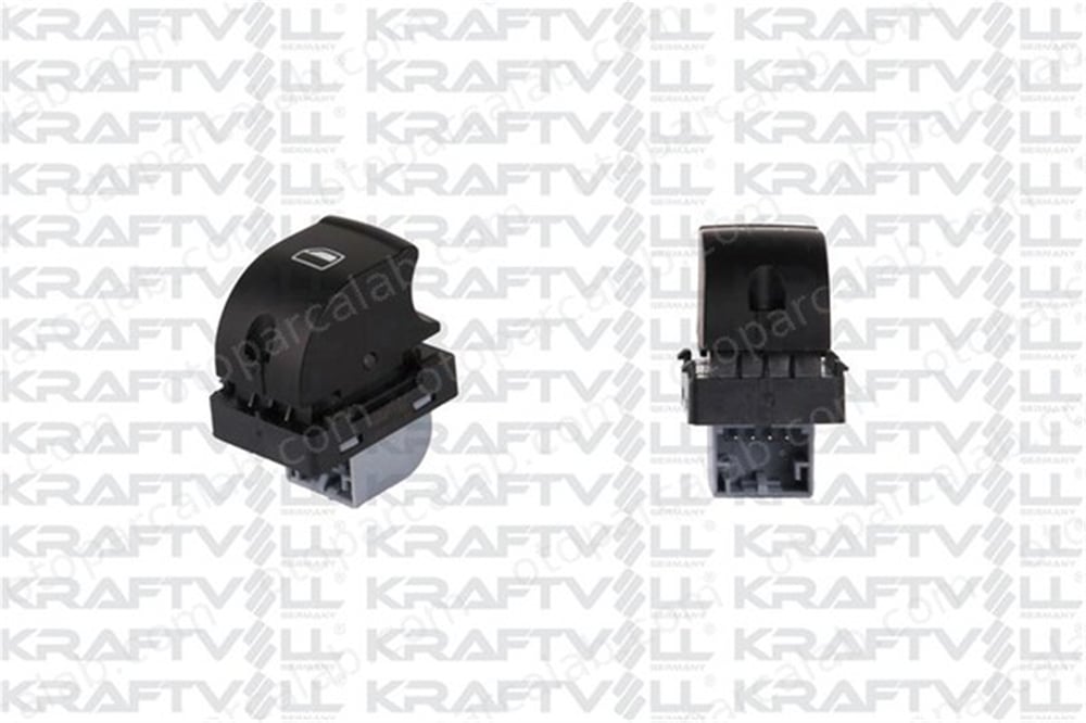 KRAFTVOLL 04050035 Cam Açma Düğmesi Ön Sağ AUDI A6 C6 Avant A6 C6 4F0959855A 4F0959855