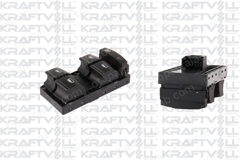 KRAFTVOLL 04050036 Cam Açma Düğmesi Ön Sol AUDI A6 C6 Avant A6 C6 4050036 04050036