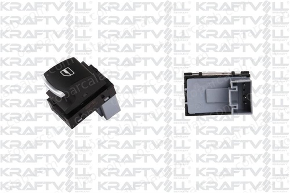 KRAFTVOLL 04050043 Cam Açma Düğmesi Ön Sağ VW GOLF VI JETTA IV 5K0959855 5ND959855