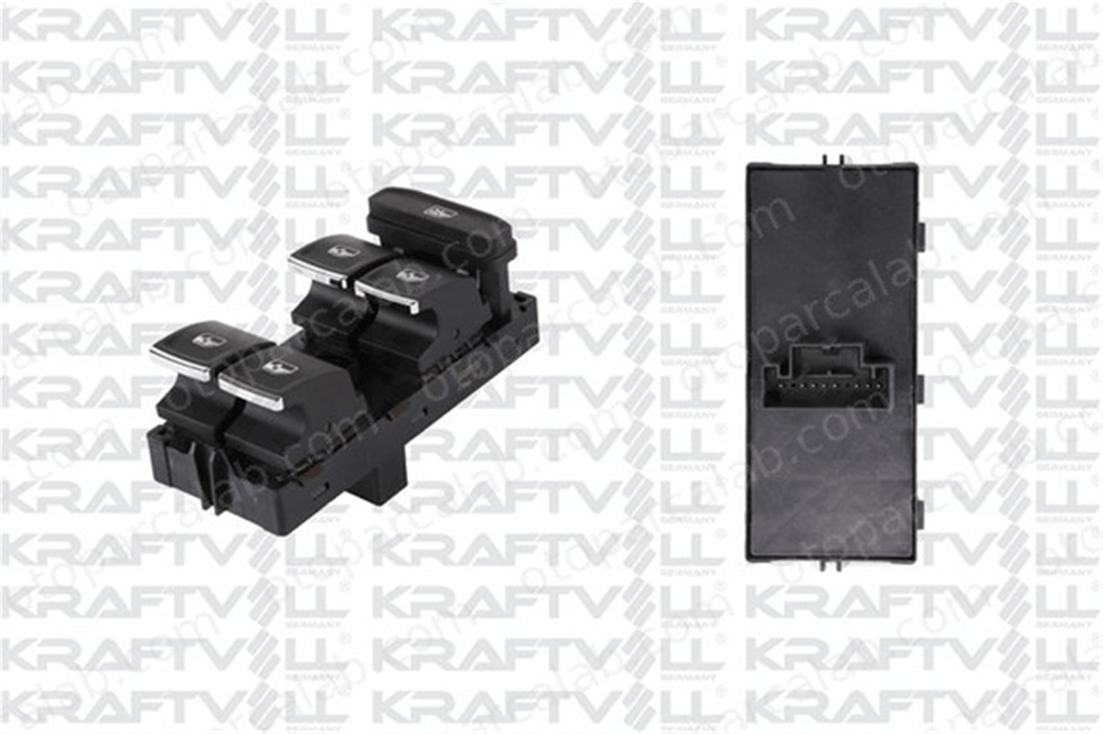 KRAFTVOLL 04050092 Cam Açma Düğmesi Ön Sol VW GOLF VII GOLF VII Variant 5G0959857C 5G0959857E