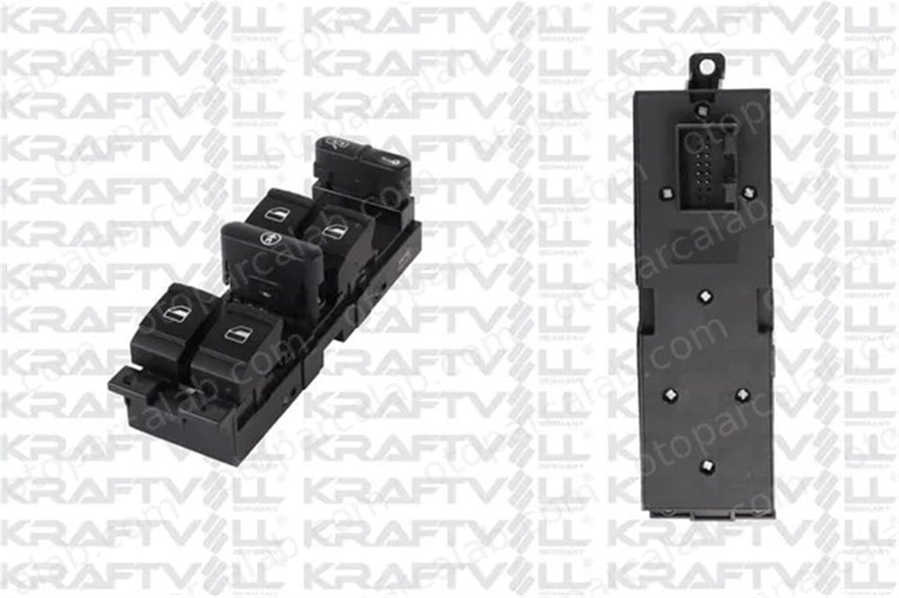 KRAFTVOLL 04050112 Cam Açma Düğmesi Ön Sol SEAT LEON VW BORA I 1J4959857B 1J4959857