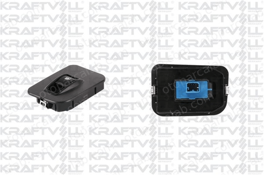 KRAFTVOLL 04050128 Cam Açma Düğmesi Ön Sağ FIAT FIORINO Kasa/büyük limuzin QUBO 4050128 04050128