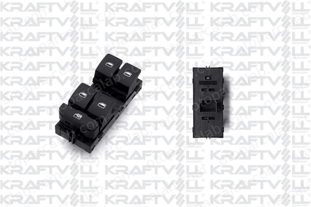 KRAFTVOLL 04050195 Cam Açma Düğmesi Ön Sağ SKODA FABIA III Station wagon FABIA III 6V1959857A