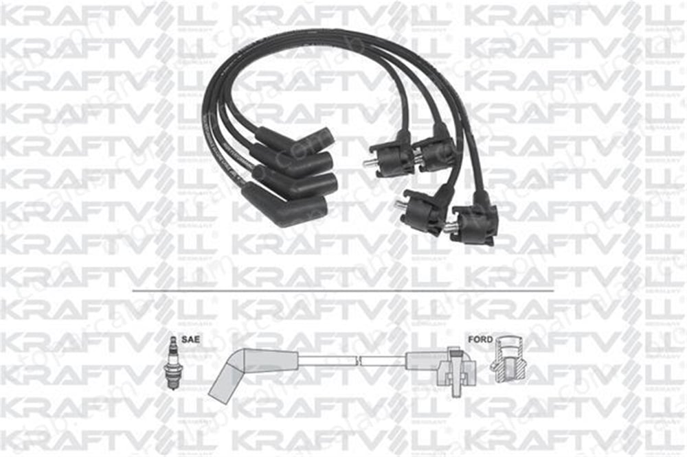 KRAFTVOLL 05070311 Buji Kablosu FORD KA 1018119 1018131