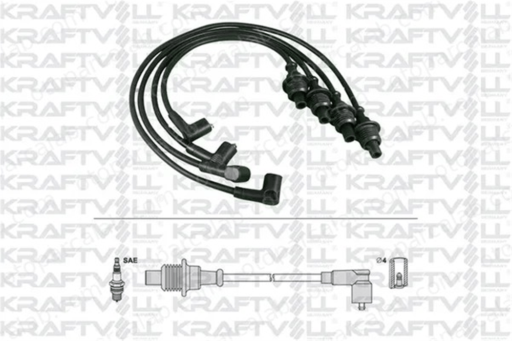 KRAFTVOLL 05070361 Buji Kablosu CITROËN XANTIA ZX 5967L0 96094933
