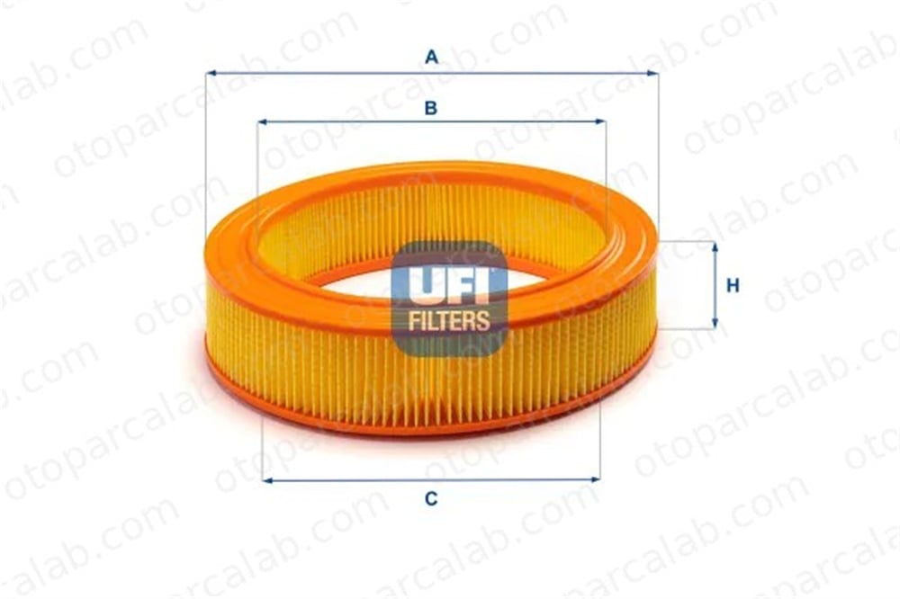 KRAFTVOLL 06010346 Hava Filtresi FORD TAUNUS 15M II RENAULT 11 7701349530 1444K3