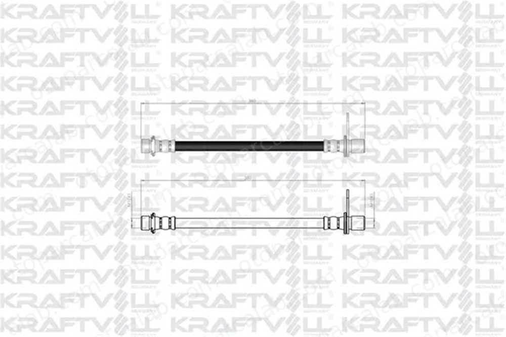 KRAFTVOLL 07080261 Fren Hortumu Arka Sağ veya Sol TOYOTA AVENSIS AVENSIS Liftback 9008094A66 19033053