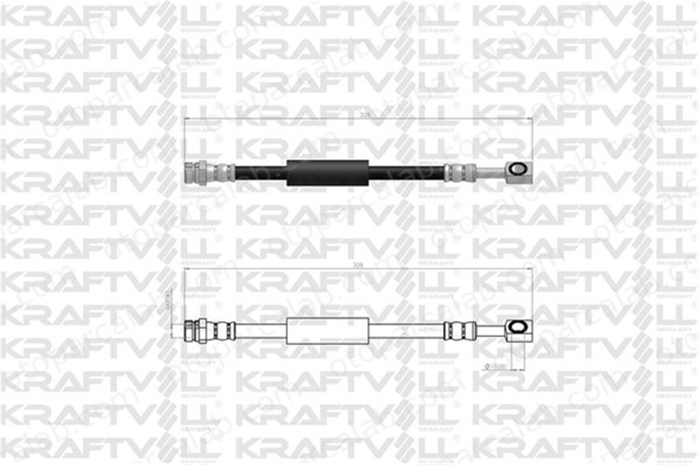 KRAFTVOLL 07080567 Fren Hortumu Arka Sağ veya Sol AUDI Q7 Q8 4M0611775B AH0919